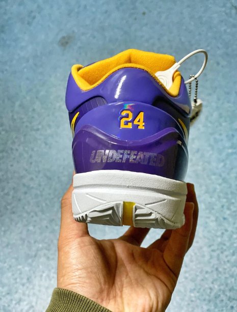 NIKE KOBE 4 x UNDEFEATED LOS ANGELES LAKERS - Prime Reps