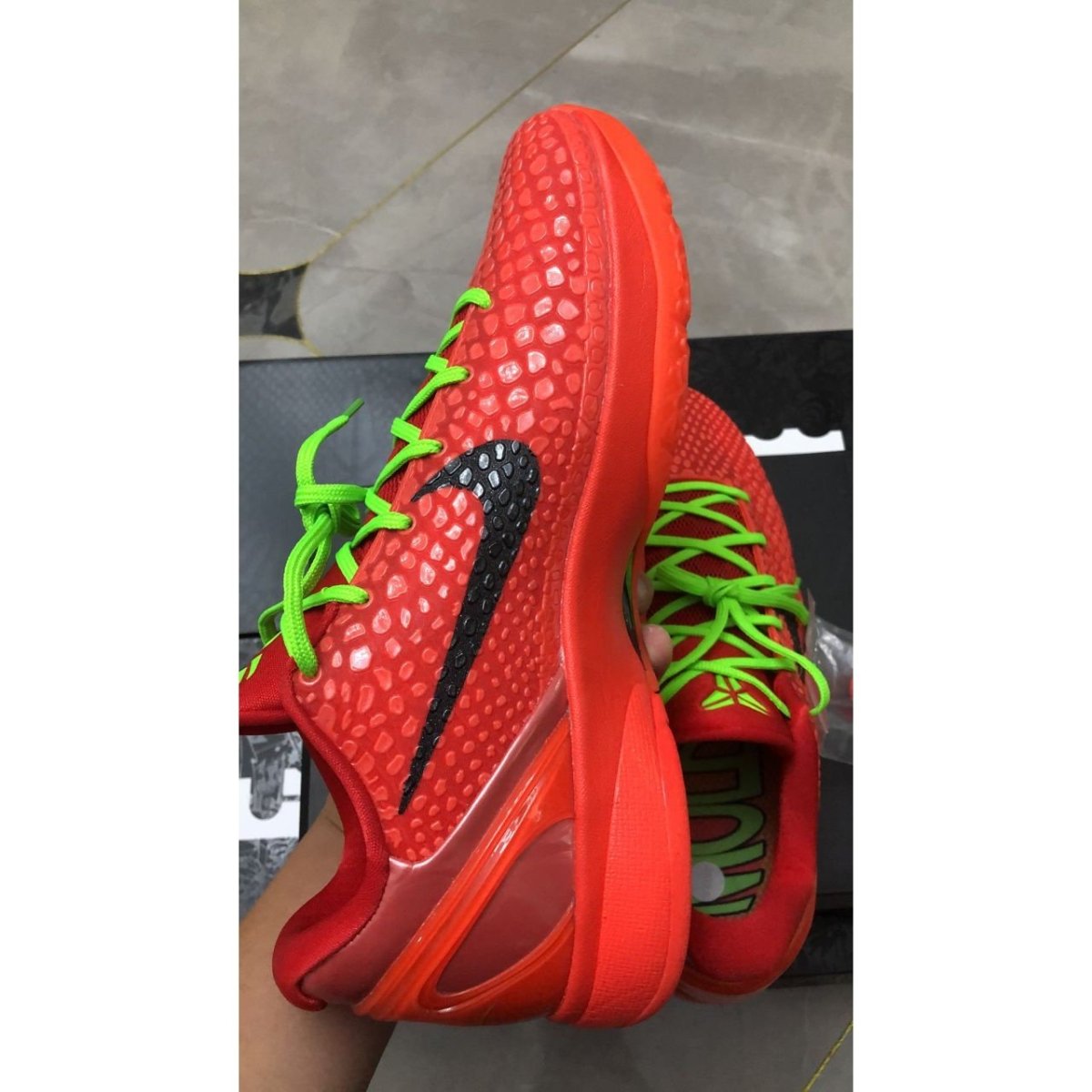 NIKE KOBE 6 PROTRO x REVERSE GRINCH - Prime Reps