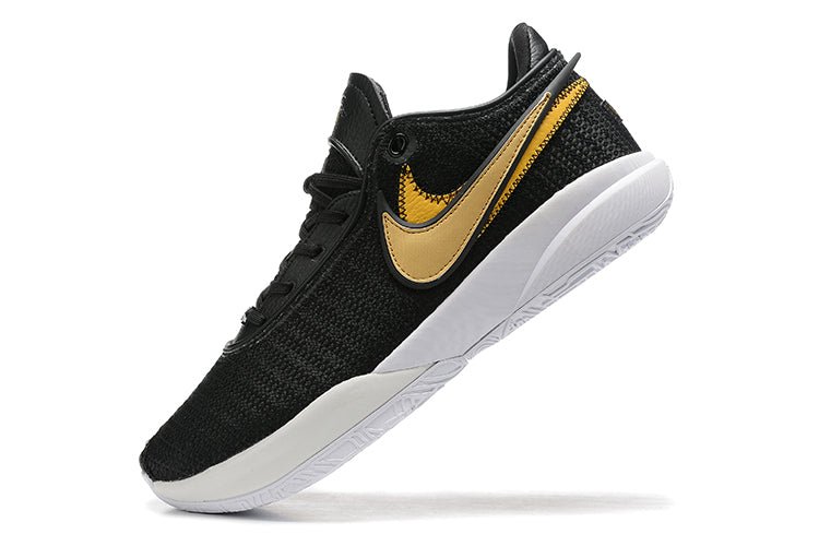 NIKE LEBRON 20 x BLACK METALLIC GOLD - Prime Reps