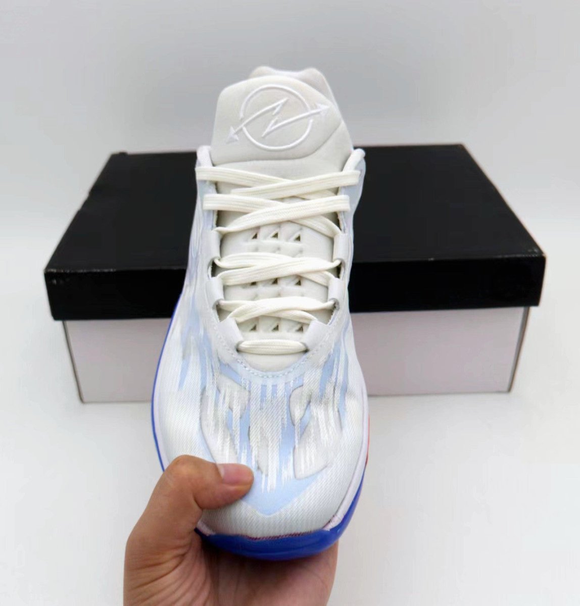 NIKE ZOOM G.T. CUT 2 x SUMMIT WHITE BLUE - Prime Reps